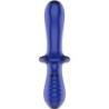 SATISFYER - DOUBLE CRYSTAL DILDO AZUL