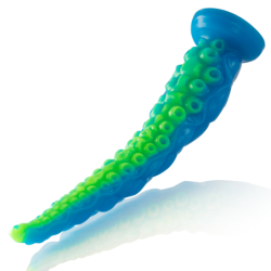 EPIC - SCYLLA DILDO TENTÃCULO FINO FLUORESCENTE TAMAÃ‘O GRANDE