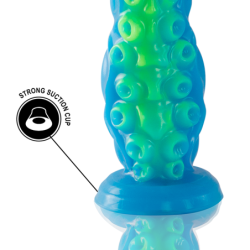 EPIC - SCYLLA DILDO TENTÃCULO FINO FLUORESCENTE TAMAÃ‘O GRANDE