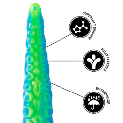 EPIC - SCYLLA DILDO TENTÃCULO FINO FLUORESCENTE TAMAÃ‘O GRANDE