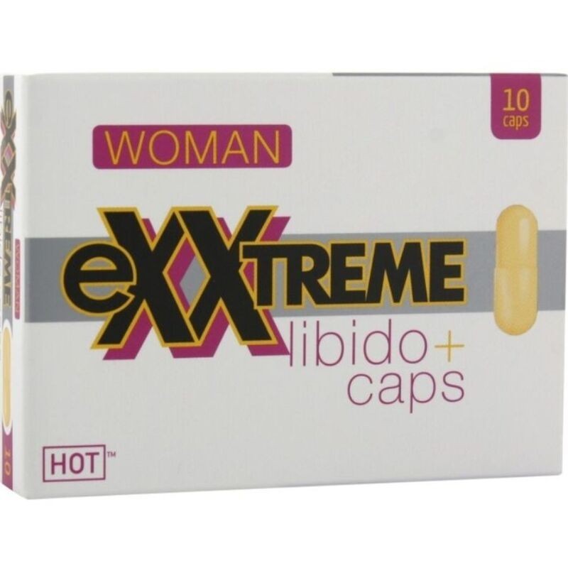 HOT - EXXTREME CÃPSULAS AUMENTO LÃBIDO MUJER 10 CPS