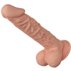 BAILE - BEAUTIFUL ENCOUNTER BURAQ DILDO REALISTICO FLEXIBLE 24 CM NATURAL