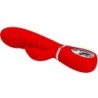 PRETTY LOVE - PRESCOTT VIBRADOR PUNTO G MULTIFUNCIÃ“N ROJO