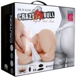 CRAZY BULL - TRASERO REALISTICO POSICION PERRITO DOBLE CANAL