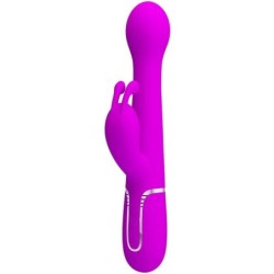 PRETTY LOVE - DEJON VIBRADOR RABBIT 3 EN 1 MULTIFUNCIÃ“N VIOLETA