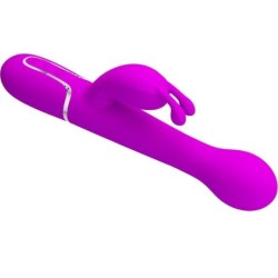 PRETTY LOVE - DEJON VIBRADOR RABBIT 3 EN 1 MULTIFUNCIÃ“N VIOLETA