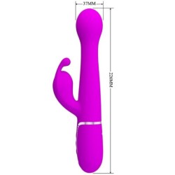 PRETTY LOVE - DEJON VIBRADOR RABBIT 3 EN 1 MULTIFUNCIÃ“N VIOLETA