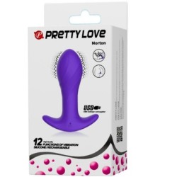 PRETTY LOVE - VIBRADOR ANAL LILA