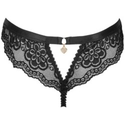 LIVCO CORSETTI FASHION - OKSURIN PANTY CROTCHLESS NEGRO L/XL