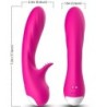 ARMONY - ROMANCE VIBRADOR CON ESTIMULADOR FUCSIA