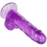 CALEXOTICS - SIZE QUEEN DILDO LILA 15.3 CM