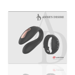 ANNE'S DESIRE - DUAL PLEASURE TECNOLOGÃA WATCHME NEGRO