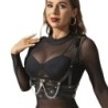 SUBBLIME - ARNÃ‰S FORMA CORSET DETALLE CADENAS TALLA ÃšNICA