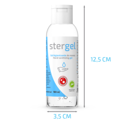 STERGEL - GEL HIDROALCOHÃ“LICO HIGIENIZANTE DE MANOS ALOE VERA 100ML