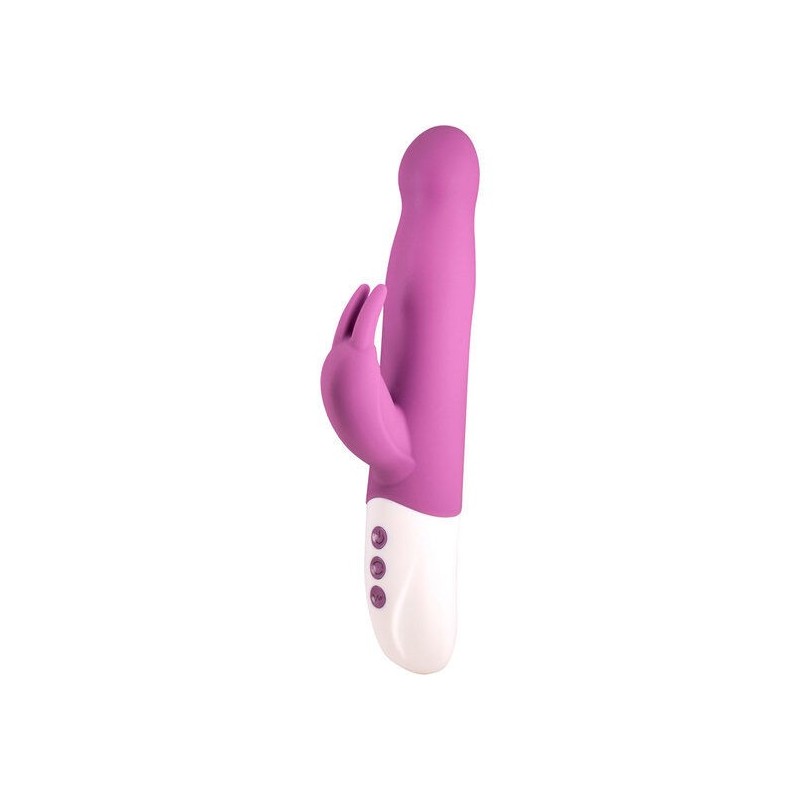 SEVEN CREATIONS - EUPHORIC VIBRADOR CONEJITO CON ROTACIÃ“N LILA