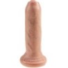 KING COCK - DILDO REALISTICO UNCUT NATURAL 15 CM