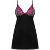 OBSESSIVE - ROSENTY CHEMISE & TANGA XL/XXL