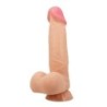 PRETTY LOVE - SLIDING SKIN SERIES DILDO REALÃSTICO CON VENTOSA PIEL DESLIZANTE 21.8 CM