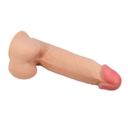 PRETTY LOVE - SLIDING SKIN SERIES DILDO REALÃSTICO CON VENTOSA PIEL DESLIZANTE 21.8 CM