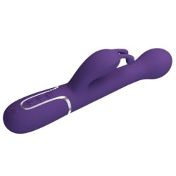 PRETTY LOVE - DEJON VIBRADOR RABBIT 3 EN 1 MULTIFUNCIÃ“N MORADO