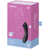 SATISFYER - CURVY TRINITY 4 ESTIMULADOR Y VIBRADOR NEGRO