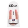 KING COCK - DILDO DOBLE PENETRACIÃ“N 13.9 CM NATURAL