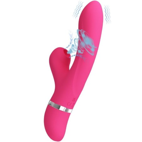 PRETTY LOVE - WILLOW VIBRADOR Y SUCCIONADOR RABBIT