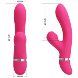 PRETTY LOVE - WILLOW VIBRADOR Y SUCCIONADOR RABBIT