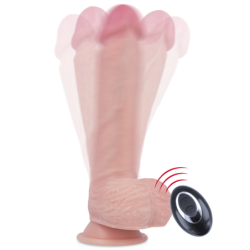 ROCKARMY - ARNÃ‰S + LIQUID SILICONE VIBRADOR CONTROL REMOTO PREMIUM APACHE 20.5 CM -O- 4.62 CM