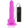 DIVERSIA - DILDO FLEXIBLE CON VIBRACIÃ“N LILA 18 CM -O- 4 CM