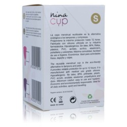 NINA KIKÃ - COPA MENSTRUAL ROSA - TALLA S