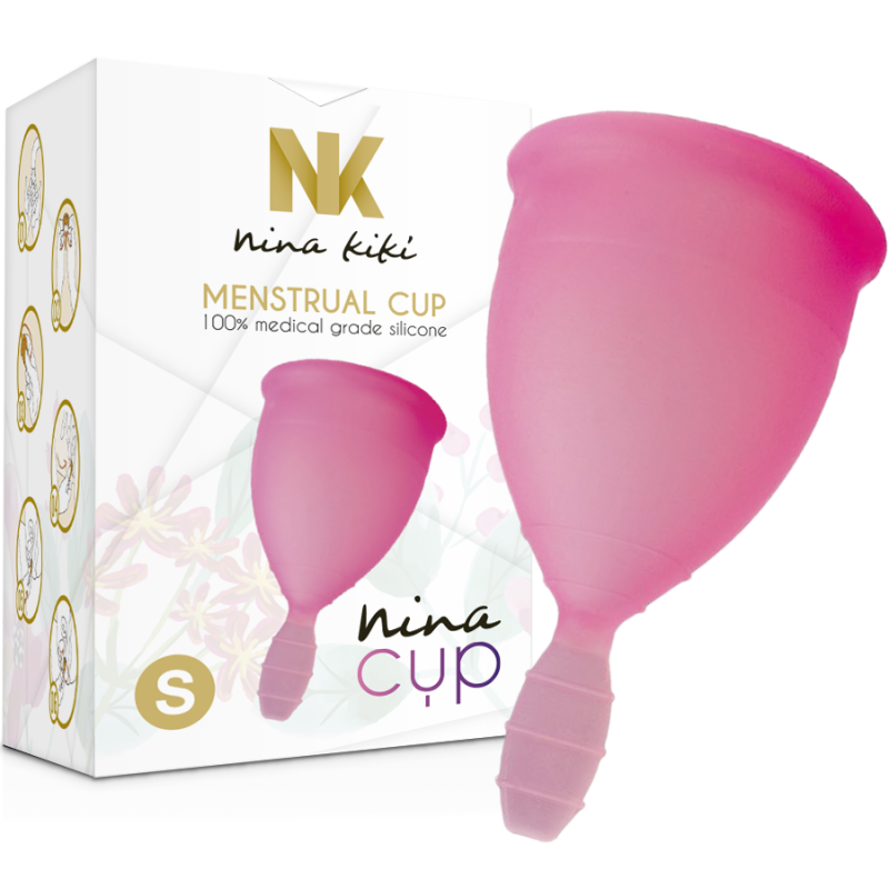 NINA KIKÃ - COPA MENSTRUAL ROSA - TALLA S