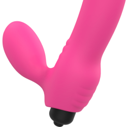 OHMAMA - BIX VIBRADOR DOBLE ESTIMULACIÃ“N XMAS EDITION ROSA