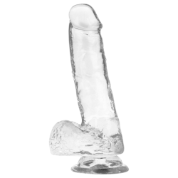 X RAY - ARNÃ‰S + DILDO REALISTA TRANSPARENTE 18.5 CM -O- 3.8 CM