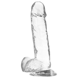 X RAY - ARNÃ‰S + DILDO REALISTA TRANSPARENTE 20 CM -O- 4.5 CM