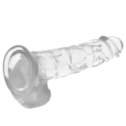 X RAY - ARNÃ‰S + DILDO REALISTA TRANSPARENTE 22 CM -O- 4.6 CM