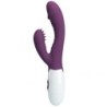 PRETTY LOVE - ANDRE VIBRADOR RABBIT & ESTIMULADOR PUNTO G MORADO