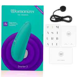 WOMANIZER - STARLET 3 ESTIMULADOR CLÃTORIS TURQUESA