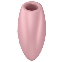 SATISFYER - CUTIE HEART ESTIMULADOR Y VIBRADOR ROSA