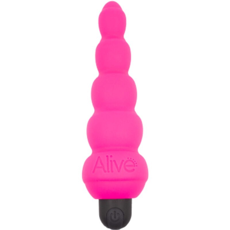 ALIVE - LANCE PRO ESTIMULADOR & VIBRADOR ANAL ROSA