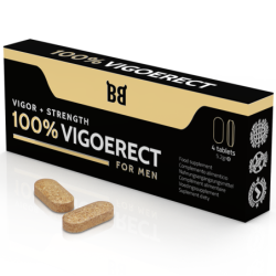 BLACK BULL - 100% VIGOERECT POTENCIADOR PARA HOMBRE 4 CÃPSULAS