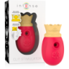 INTENSE - ESTIMULADOR CLITORIS 10 MODOS DE SUCCIÃ“N Y LICKING - ROJO