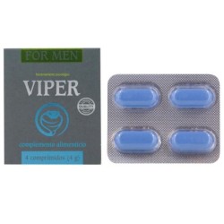 COBECO - VIPER POTENCIADOR MASCULINO 4 CAPSULAS