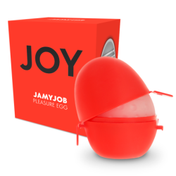 JAMYJOB - HUEVO MASTURBADOR DISCRETO VERSION ROJO JOY