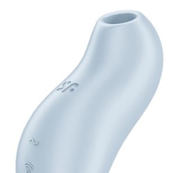 SATISFYER - POCKET PRO 1 ESTIMULADOR CLÃTORIS AZUL CLARO