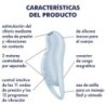 SATISFYER - POCKET PRO 1 ESTIMULADOR CLÃTORIS AZUL CLARO