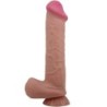 PRETTY LOVE - SLIDING SKIN SERIES DILDO REALÃSTICO CON VENTOSA PIEL DESLIZANTE MORENO 26 CM