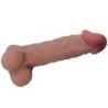 PRETTY LOVE - SLIDING SKIN SERIES DILDO REALÃSTICO CON VENTOSA PIEL DESLIZANTE MORENO 24 CM