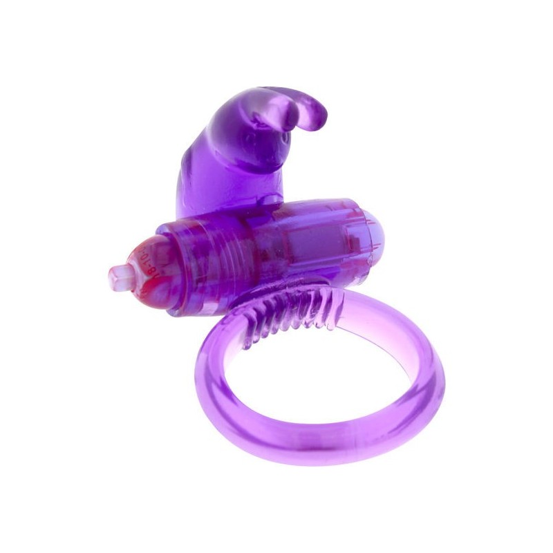 SEVEN CREATIONS - ANILLO VIBRADOR DE SILICONA LILA