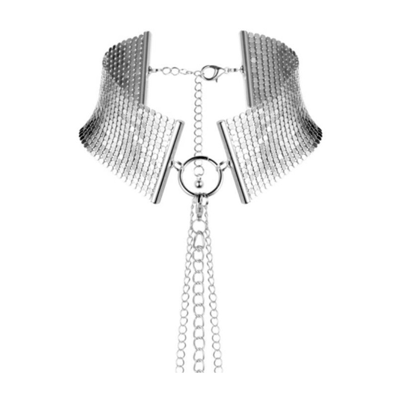 BIJOUX - DÃ‰SIR MÃ‰TALLIQUE COLLAR METLICO PLATEADO